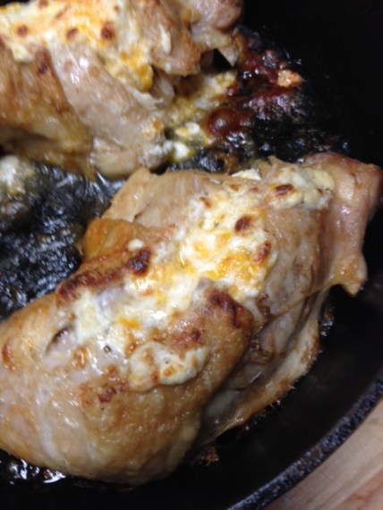 panstuffed chicken