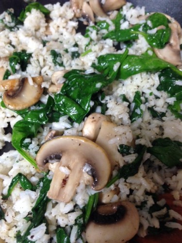 spinachRice1
